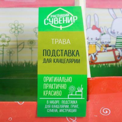 Органайзер канцелярский - растущий сувенир «Всё получится» 10.5х10 см