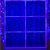 Гирлянда «Занавес» 2 × 1.5 м, IP44, УМС, тёмная нить, 360 LED, свечение синее, 220 В
