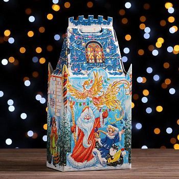 Подарочная коробка "В гостях у Сказки", 16,7 х 10,1 х 34,5 см