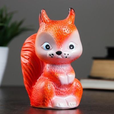 Копилка "Белочка" 12см