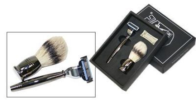 Бритвенный станок (станок+помазок) (ZO-FW-211B)