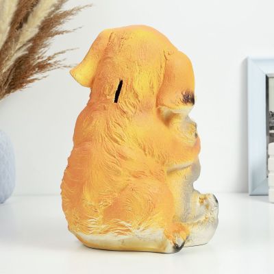 Копилка "Собачка с кошкой"  (25 х 17 х 20 см), гипс
