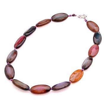 Бусы Агат "Кэтти" арт. П3046