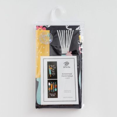 Набор полотенец кух. "Этель" My sweet kitchen 35х60 см-2шт, 100% хл, саржа 190 г/м2