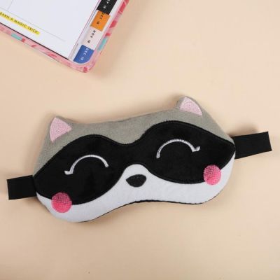 Подарочный набор «Енотик»: маска для сна, плед 70 × 100