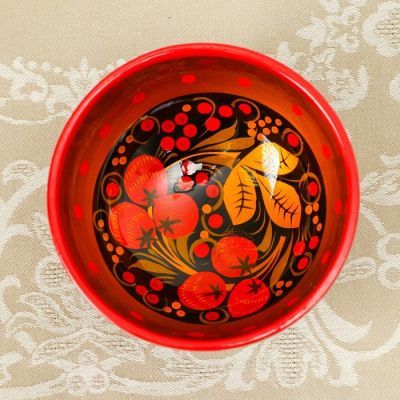 Чашка «Ягодка», 12×6,5 см, хохлома