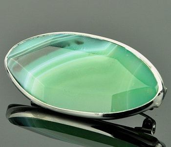 Брошь Агат "Тибет" арт. бшНАГ-402