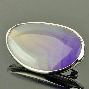 Брошь Агат "Тибет" арт. бшНАГ-434