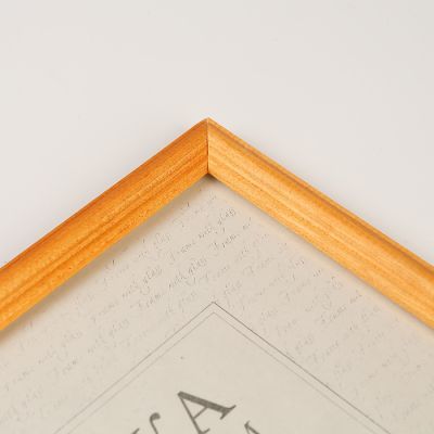 Фоторамка 21х30 см сосна, №1 Янтарь, 17 мм