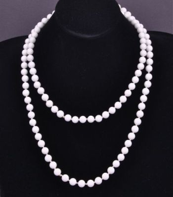 Бусы Кахолонг "Классика №8" арт.НКХ-1(8)-120-1