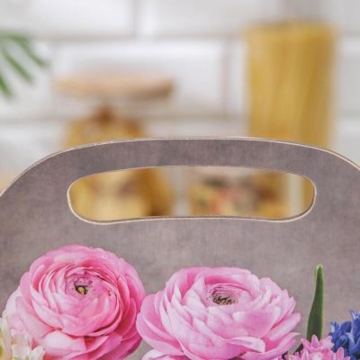 Доска разделочная «Букет», 29×21×0,6 см