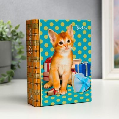 Фотоальбом "Котенок" на 100 фото, 50 листов, 10х15 см