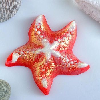 Фигурное мыло "Морская звезда" 55гр МИКС