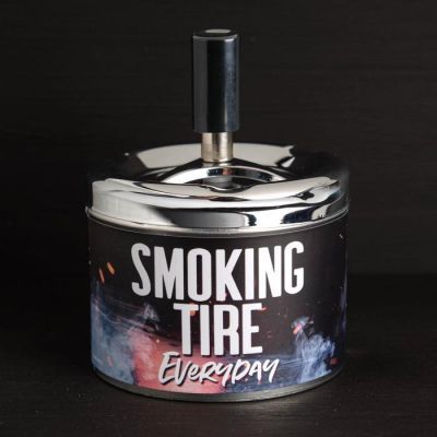 Бездымная пепельница "Smoking tire", 9 х 12 см