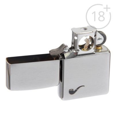 Зажигалка ZIPPO 200PL с покрытием Brushed Chrome