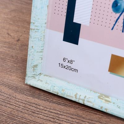 Фоторамка дерево 15х20 см "Зёлёная березка" 27х22х2 см