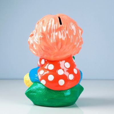 Копилка "Кузя в мешке", глянец, разноцветная, 26 см, микс