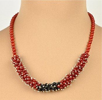 Бусы Коралл "Джайв" арт. П2411