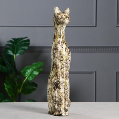 Копилка "Кот", под мрамор, 48 см