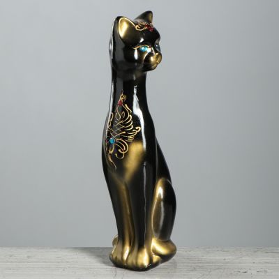 Копилка "Камила", покрытие лак, чёрная, 40 см