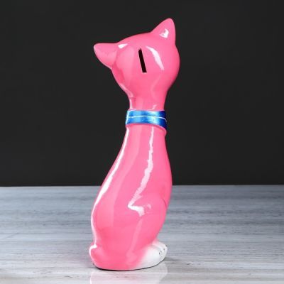 Копилка "Кот Филипп", покрытие лак, разноцветная, 33 см, микс