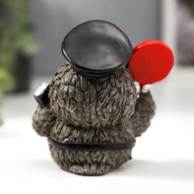 Сувенир полистоун "Совёнок - полицейский" 10х7х10 см