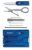 Victorinox Swiss Card Blue translucent Набор (арт. - 0.7122.T2)