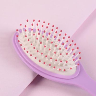 Расчёска массажная, 5,4 × 17,6 см, рисунок МИКС