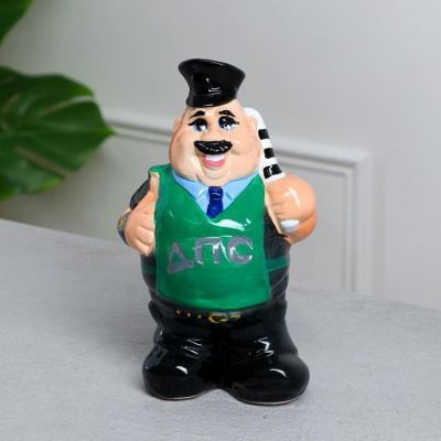 Копилка "ДПС", 21 см, микс