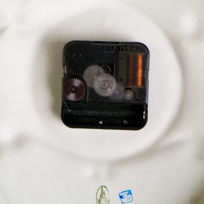 Часы настенные "Сказка", гжель, фарфор, 2с