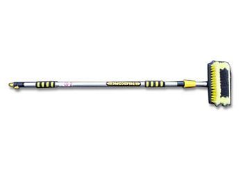 Щётка "GABARIT" для мойки автомобиля (проточная ручка с запорным краном, телескоп, 103-173 см)