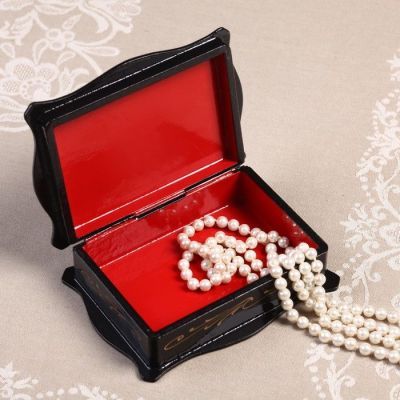 Шкатулка «Пейзаж», 12,5×16,5 см, лаковая миниатюра, микс