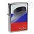 Зажигалка ZIPPO 200 RUSSIAN HOCKEY PUCK с покрытием Brushed Chrome