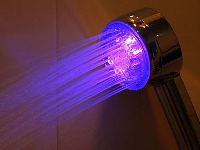 Насадка для душа с подсветкой