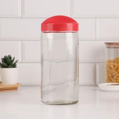 Банка "Счастлив тот,кто счастлив дома" 1,5л