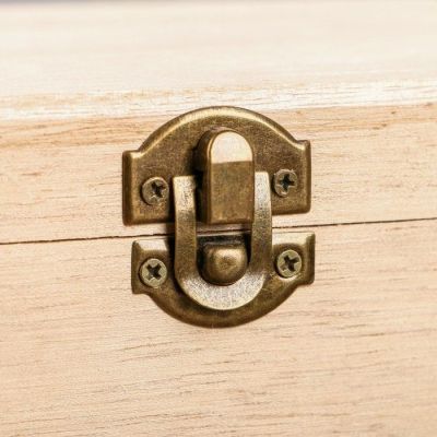 Шкатулка дерево светлое неокрашенное "Прямоугольная" (15 х 10 х 7 см) 