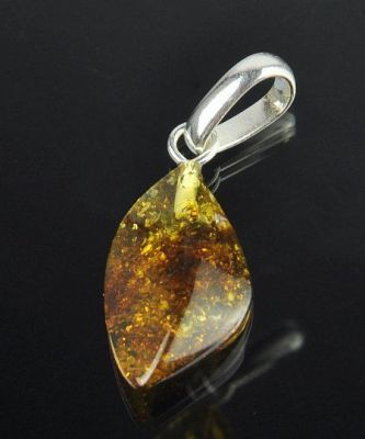 Кулон Янтарь "Золотой дождь" арт.ЯК-598