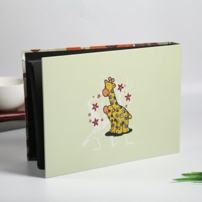 Фотоальбом 25 листов(уголки+кольца) "Мультяшки" 27х19 см