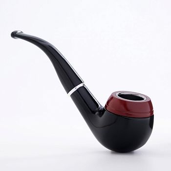 Курительная трубка для табака классическая (в коробочке), длина 13.5 см, d=2 см