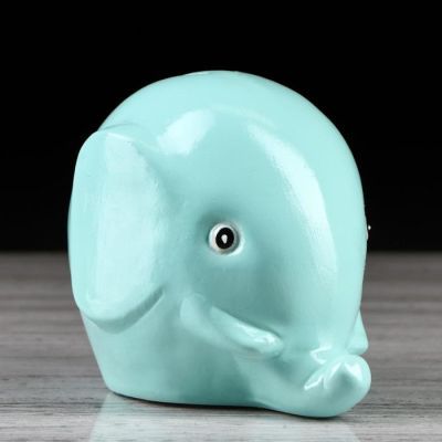 Копилка "Слоник", глянец, 12 см, микс