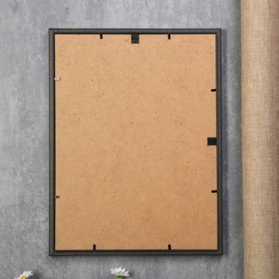 Фоторамка пластик Gallery 30х40 см 421 серебро