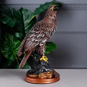 Копилка "Сокол", коричневый цвет, 31 см, микс