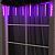 Гирлянда «Сосульки рифленые» 2.5 × 0.3 м, IP65, прозрачная нить, 192 LED, свечение фиолетовое с эффектом стекания, 12 В
