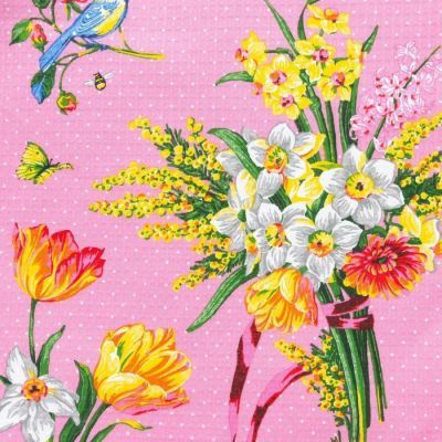 Полотенце Этель "Летнее настроение" (вид 3) 45*60см, вафля, 160гр/м2, 100% хлопок