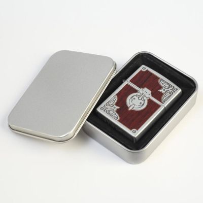 Зажигалка бензиновая "Дверная ручка", с кремнием, 5.5х3.5 см