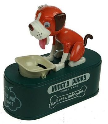 Интерактивная копилка “Голодный пес”