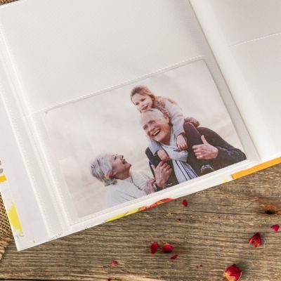 Фотоальбом на 80 фото 10х15 см "Яркий зонт" в коробке МИКС 23х19,2х5 см