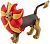Покемон Пироар Pokemon Pyroar (высота 4см)