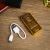 Зажигалка электронная, дуговая, USB, золотая, 3.5х1х7 см Зажигалка электронная, дуговая, USB, золотая, 3.5х1х7 см