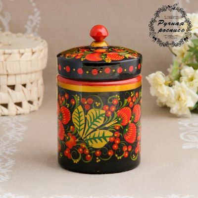 Поставок, 9×17 см, хохлома